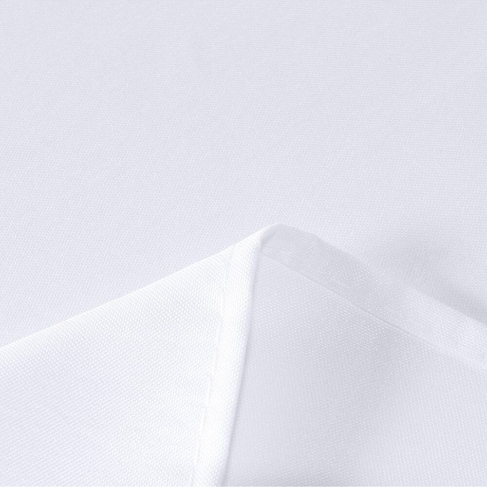 28. White 60x84 Tablecloth - Picture 12 of 13